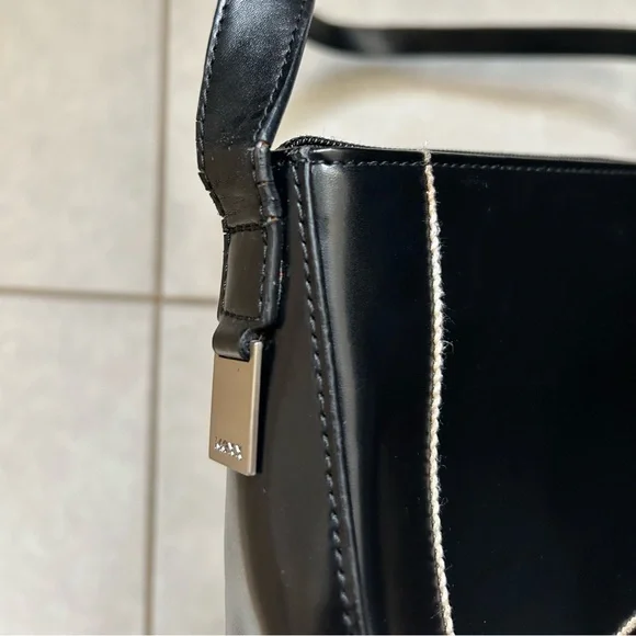 Mexx black Leather Shoulder Bag - Picture 15 of 15